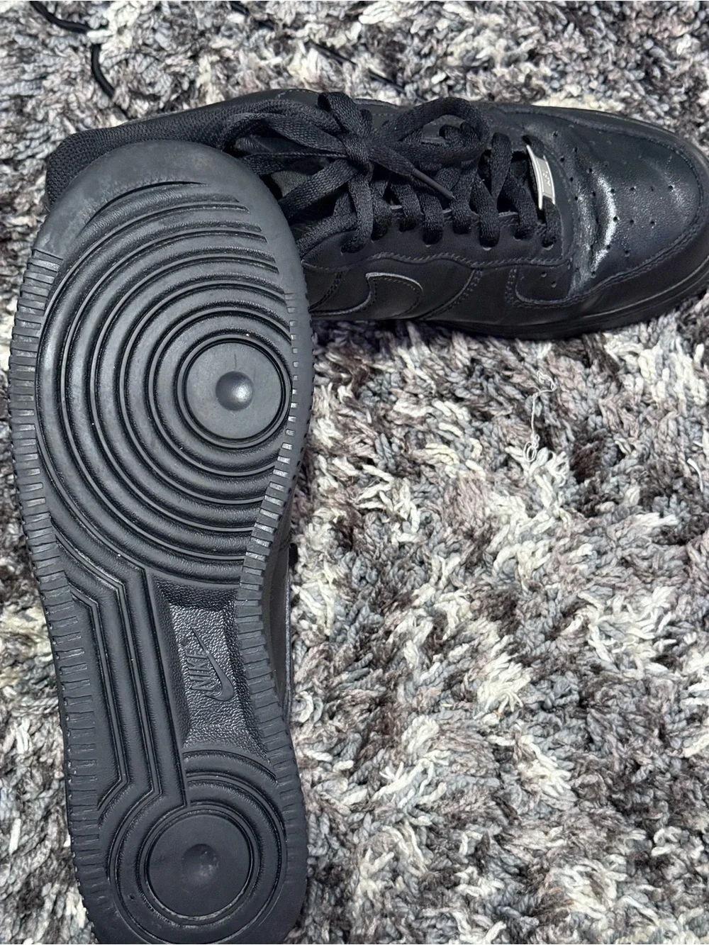 Nike Air Force 1 Low Men's Sneakers - Black